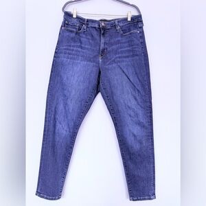 Banana republic midrise skinny jeans women’s size 33 TALL